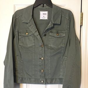 Brand NEW Army Green Jean Jacket